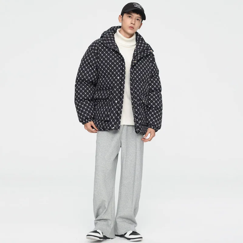 MLB LX05 Monogram Down Jacket - Prestige Black