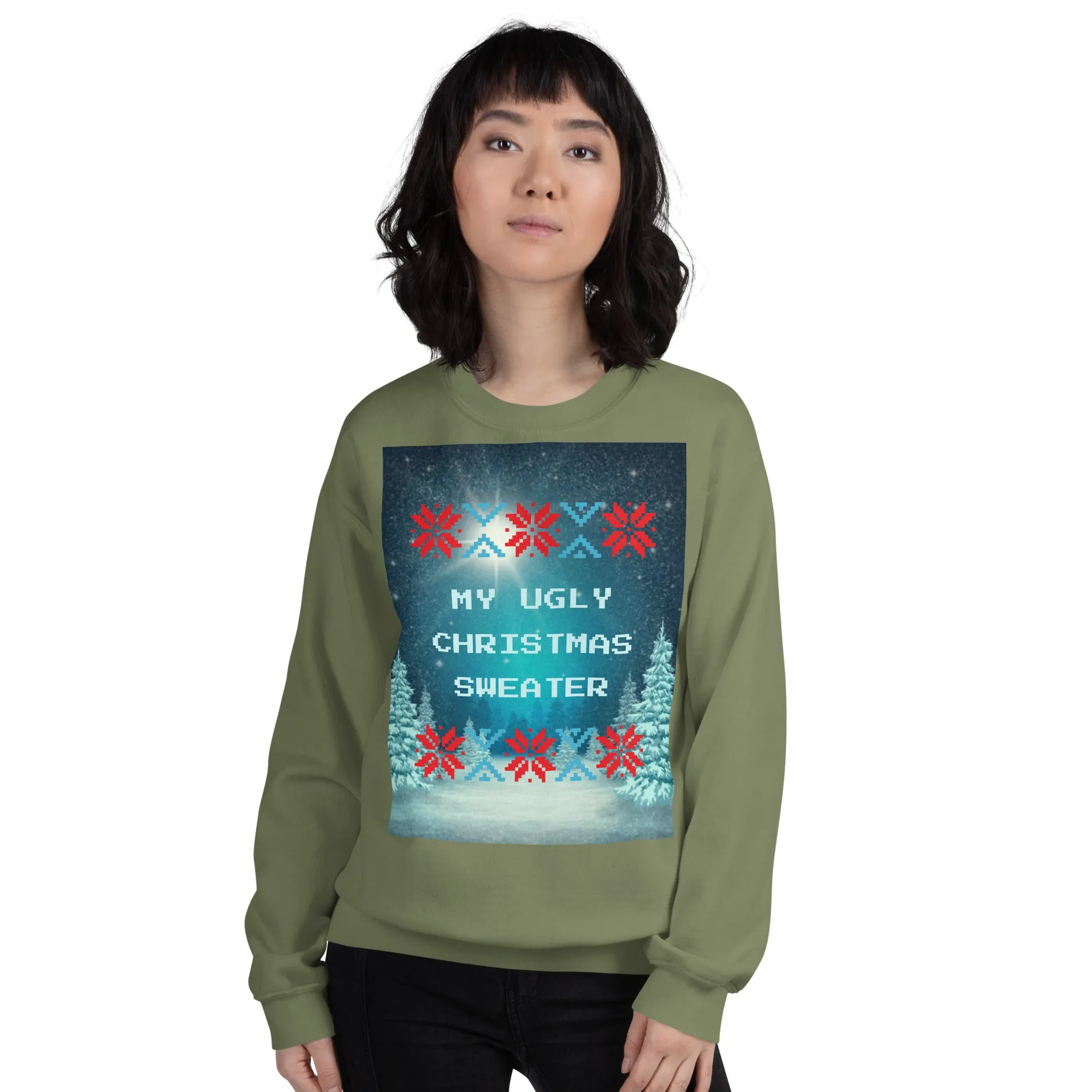 My Ugly Christmas Sweatshirt (Glamourange Christmas Sweatshirt Womens)