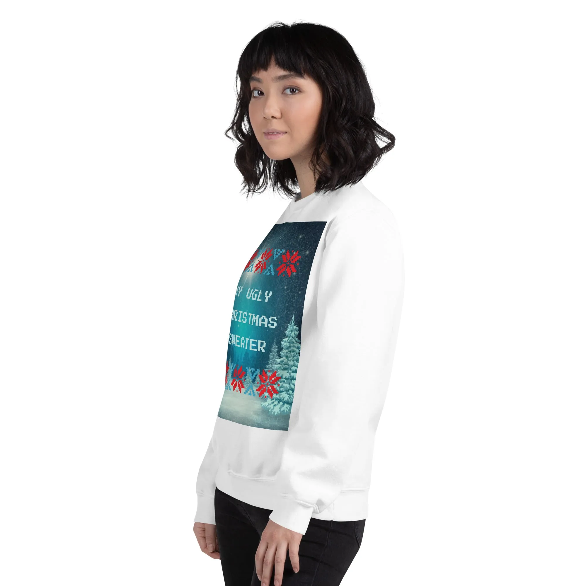 My Ugly Christmas Sweatshirt (Glamourange Christmas Sweatshirt Womens)