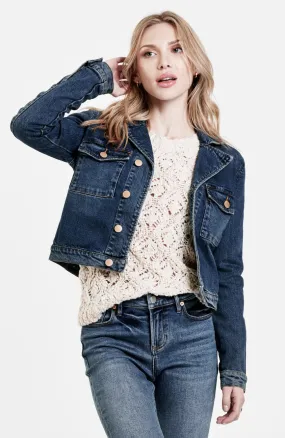 Nicole Denim Blazer Jacket