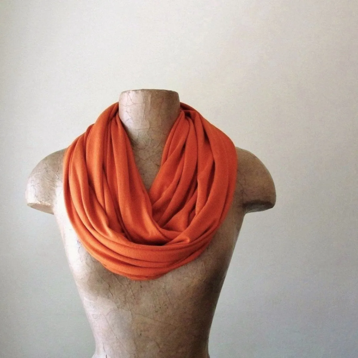 ORANGE Infinity Scarf