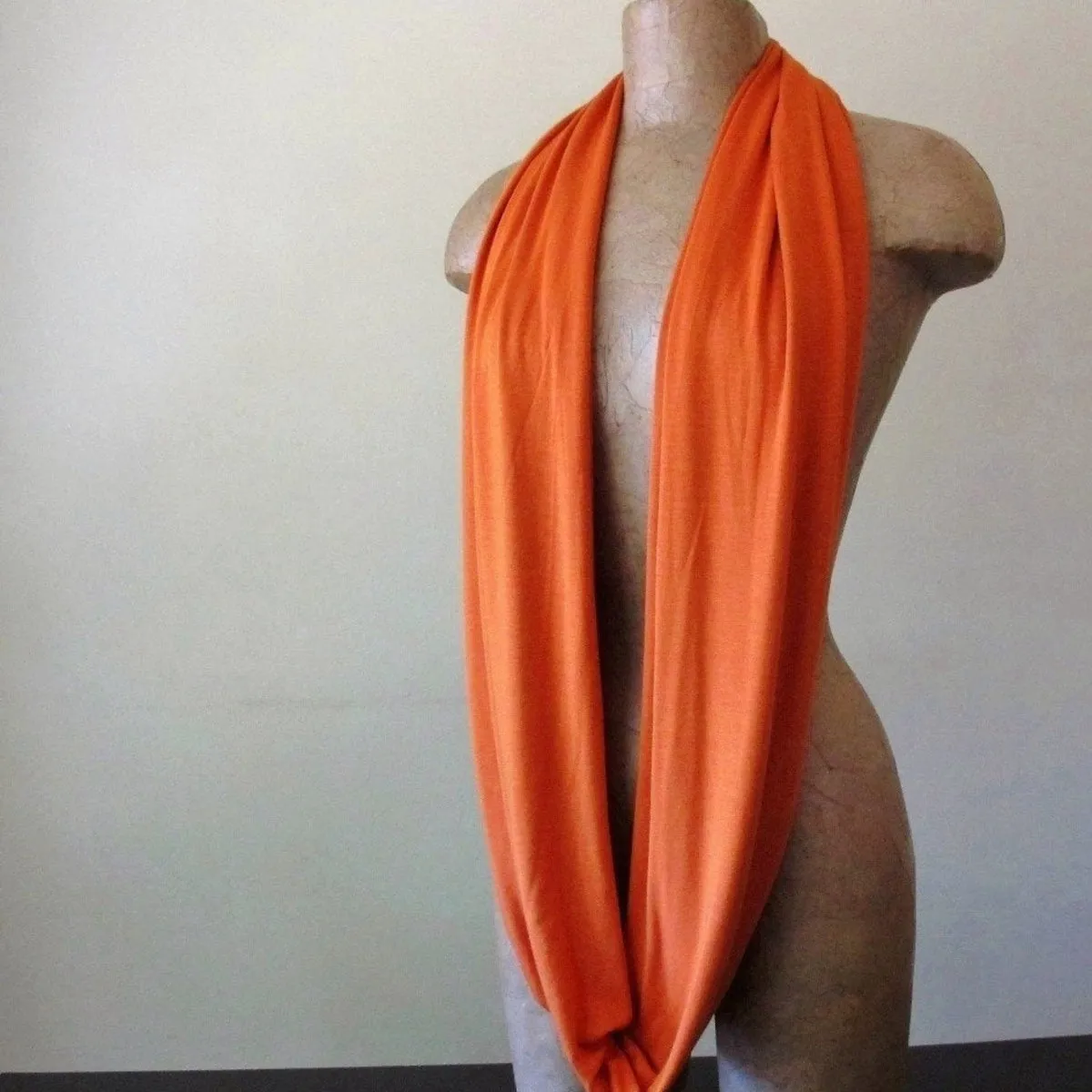 ORANGE Infinity Scarf