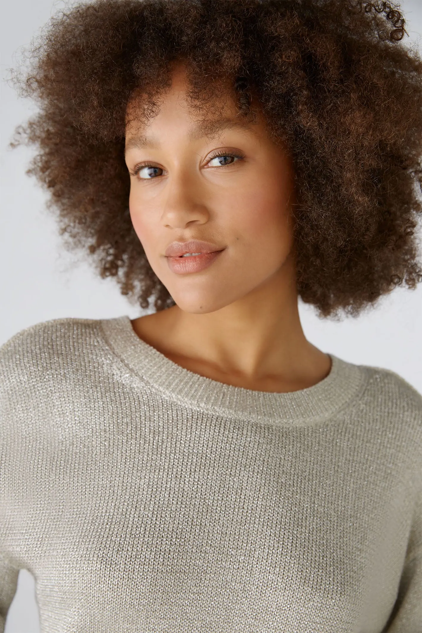 Oui 89625 Light Gold Jumper