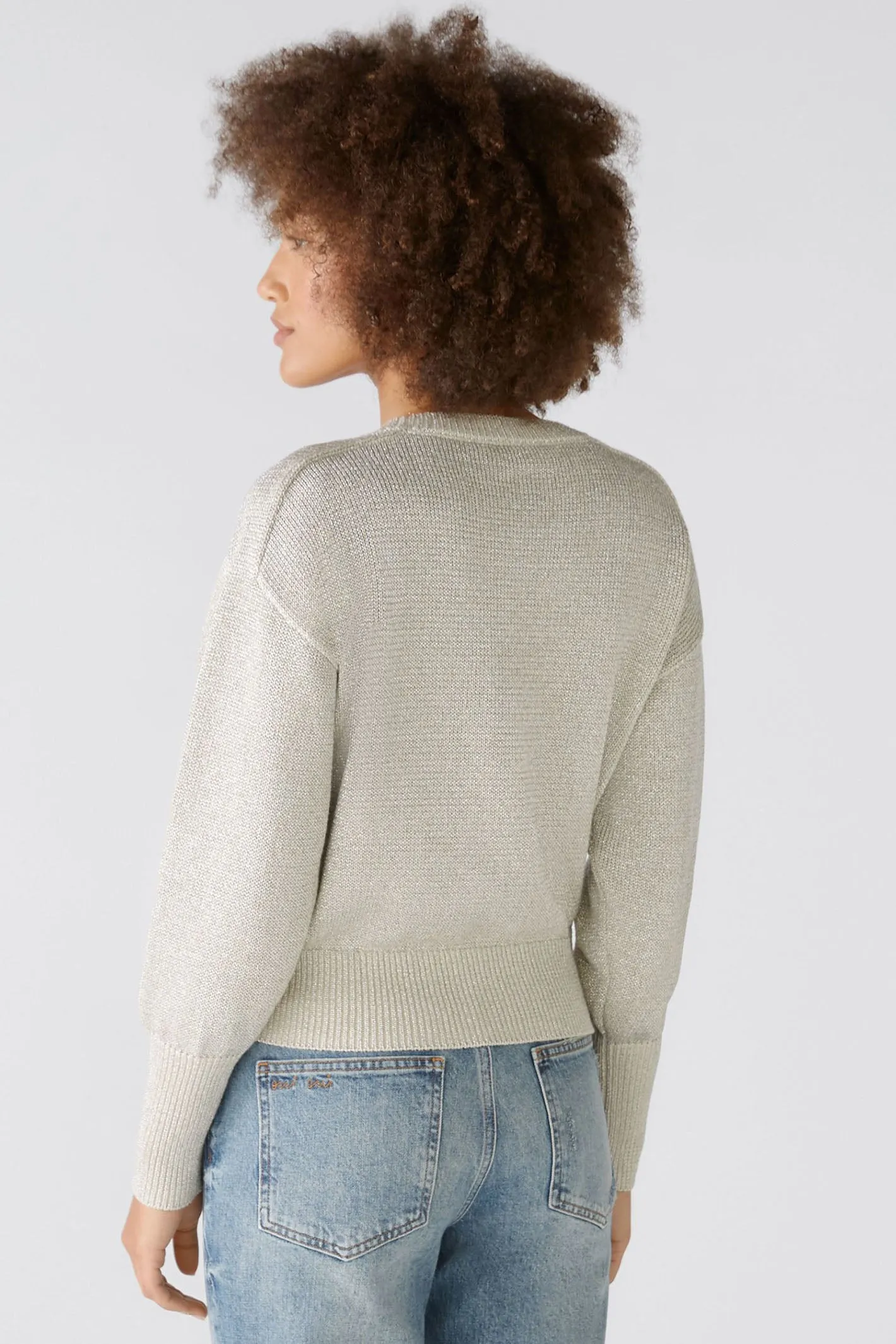 Oui 89625 Light Gold Jumper
