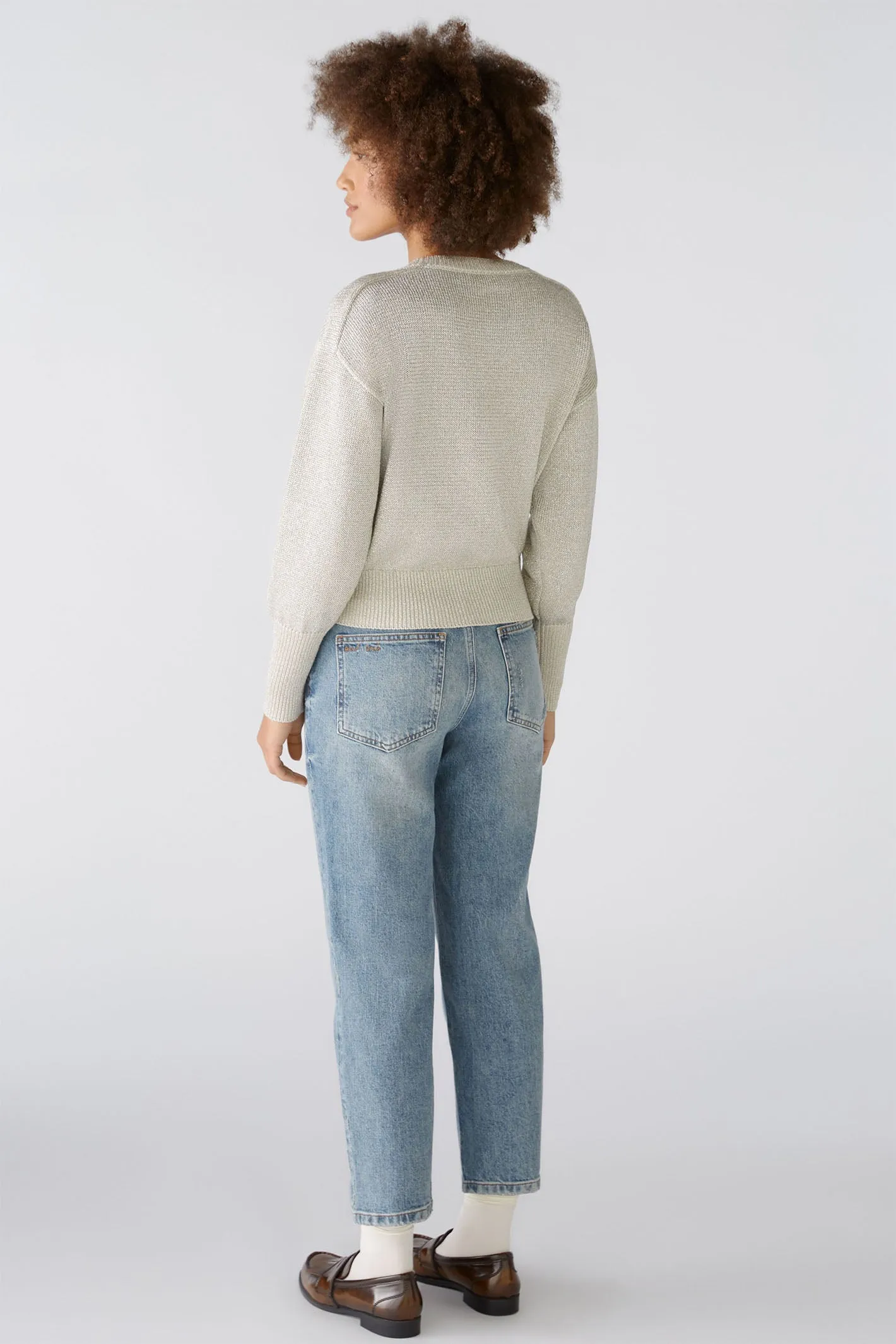 Oui 89625 Light Gold Jumper