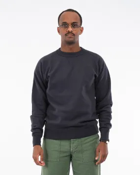 Puamana Crew Neck Raglan Sweatshirt Blue Graphite