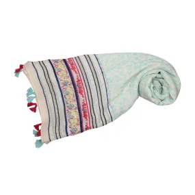 Quinn Scarf - Aqua