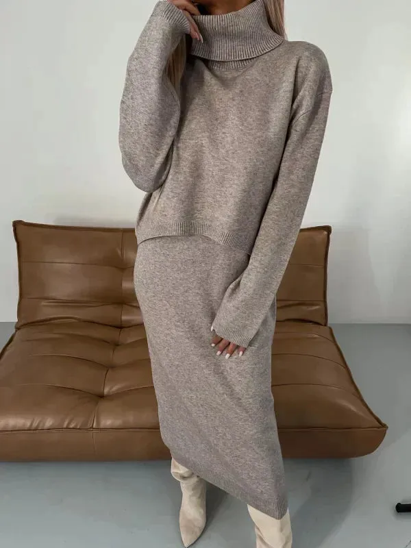 Rosie - Elegant Jumper Dress Co-ord