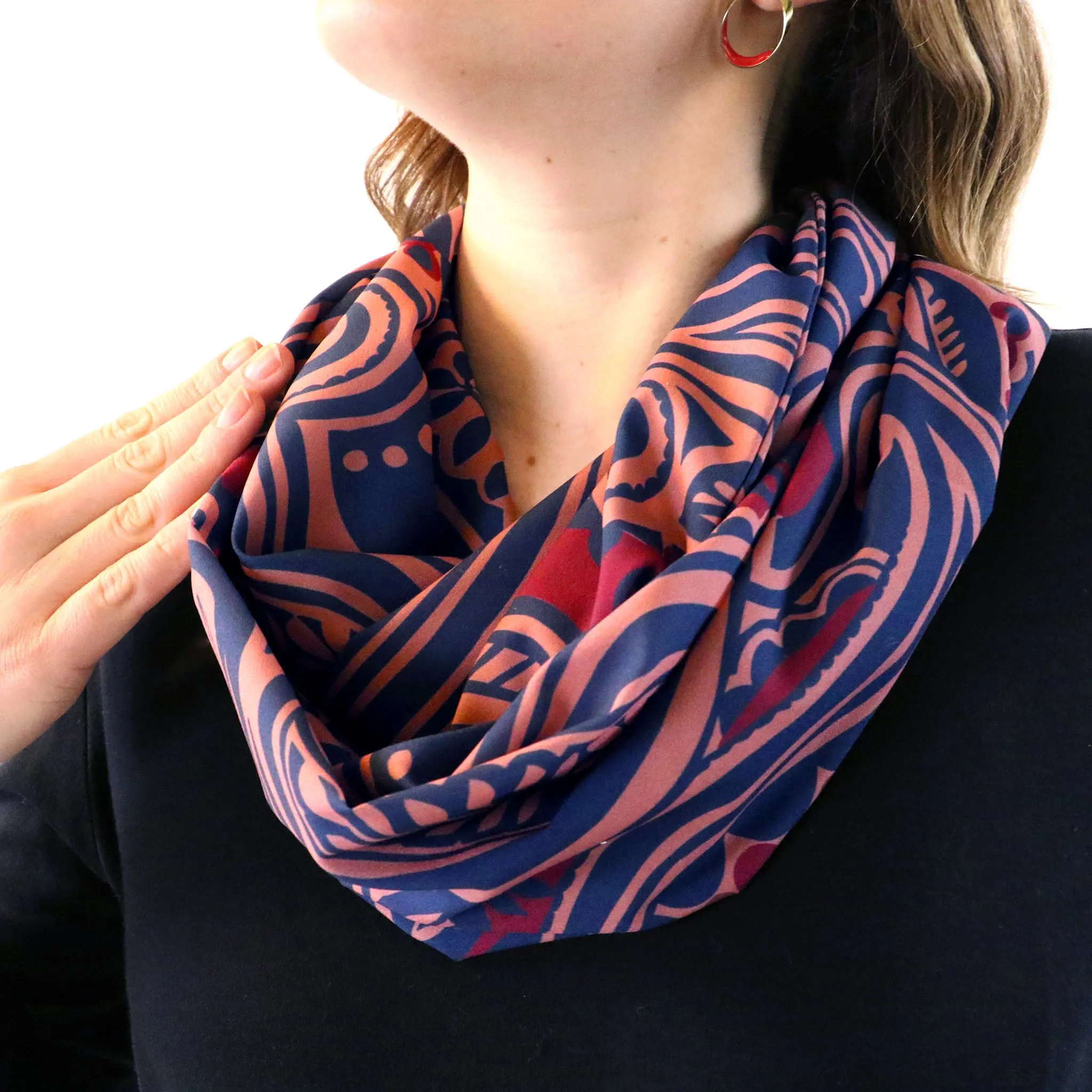 Rustica Paisley Infinity Scarf