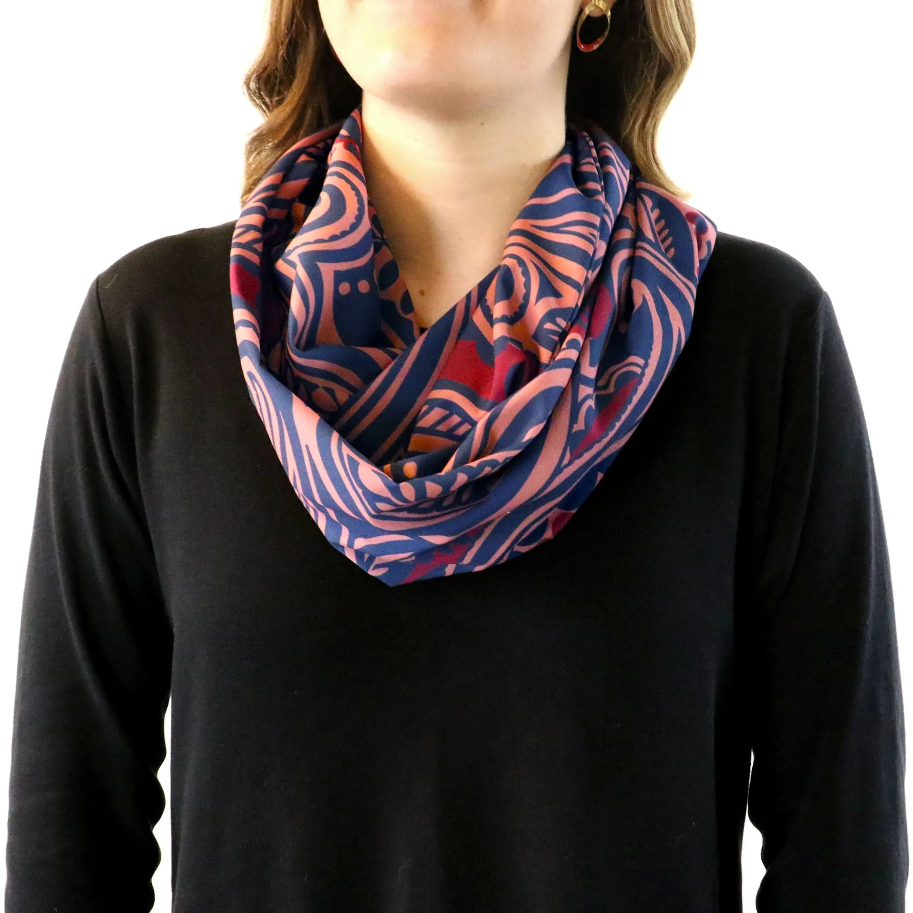 Rustica Paisley Infinity Scarf
