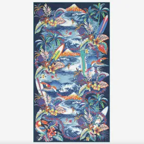 Scarf 100 'Hawai' in Blue by Inoui Editions