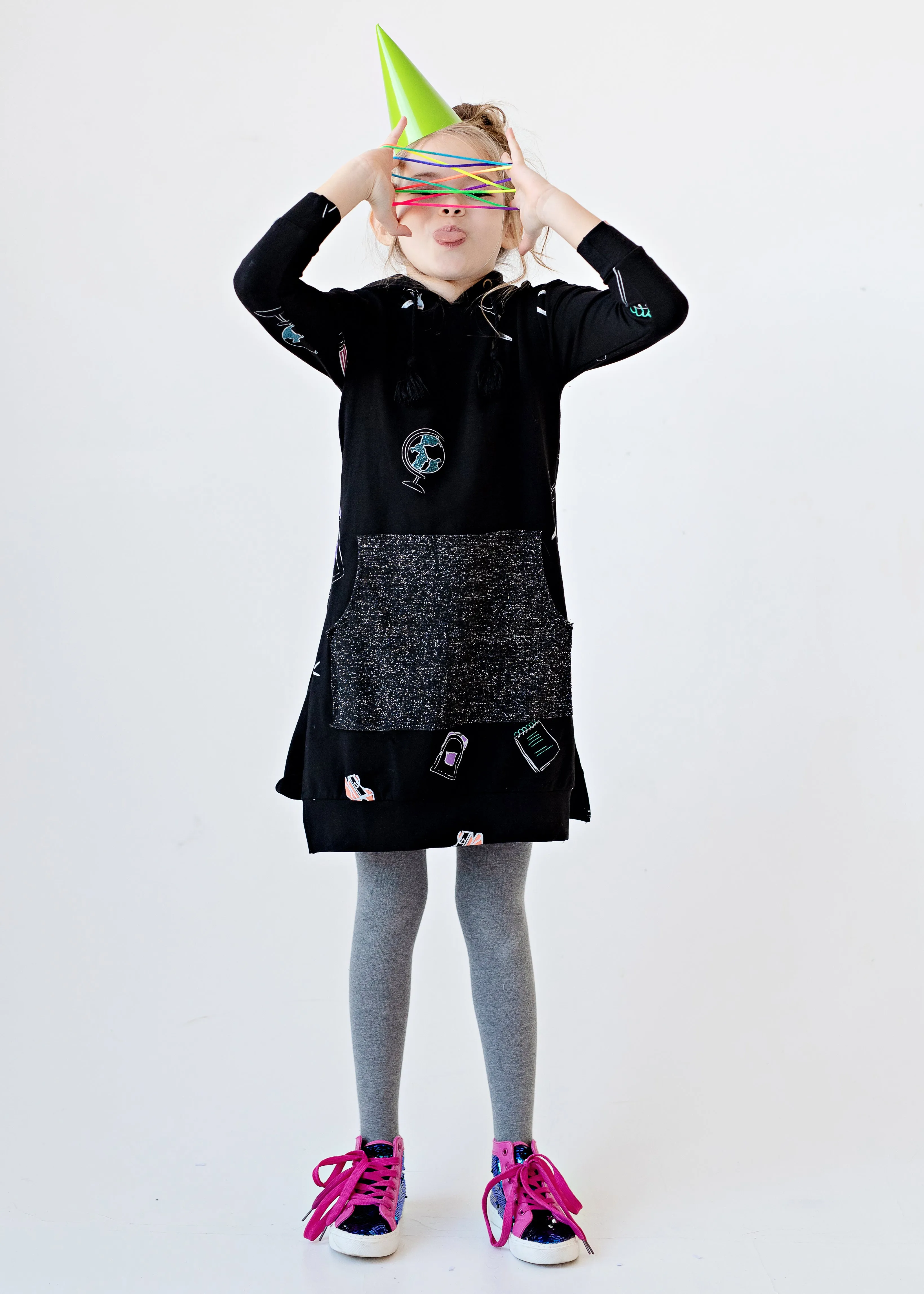 School Hoodie Dress