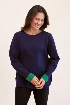 See Saw Wool Round Neck Sweater