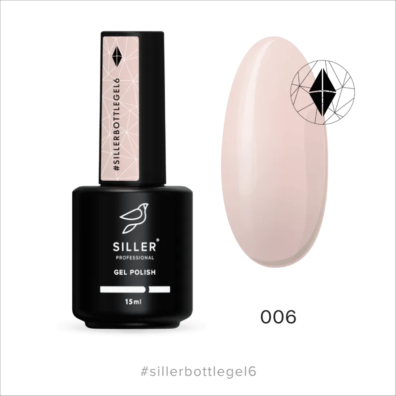 Siller Bottle Gel #6 - Pale Beige