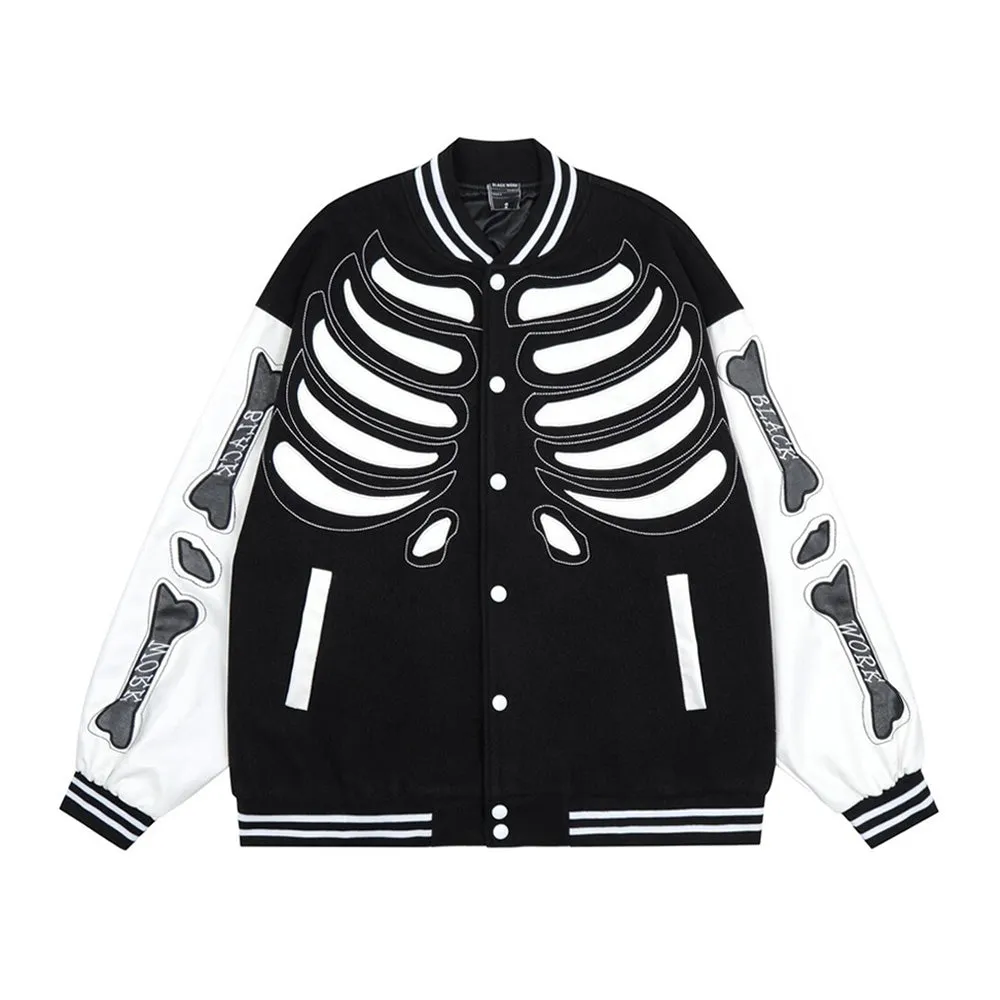 Skeleton Varsity Jacket