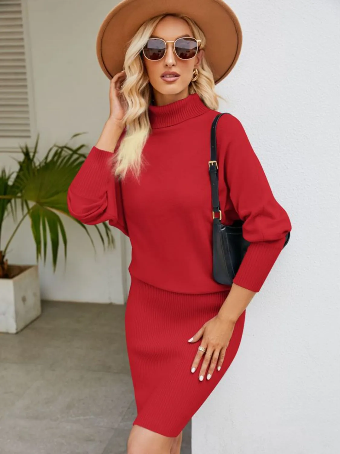 Sleigh Ride Sweater Dress