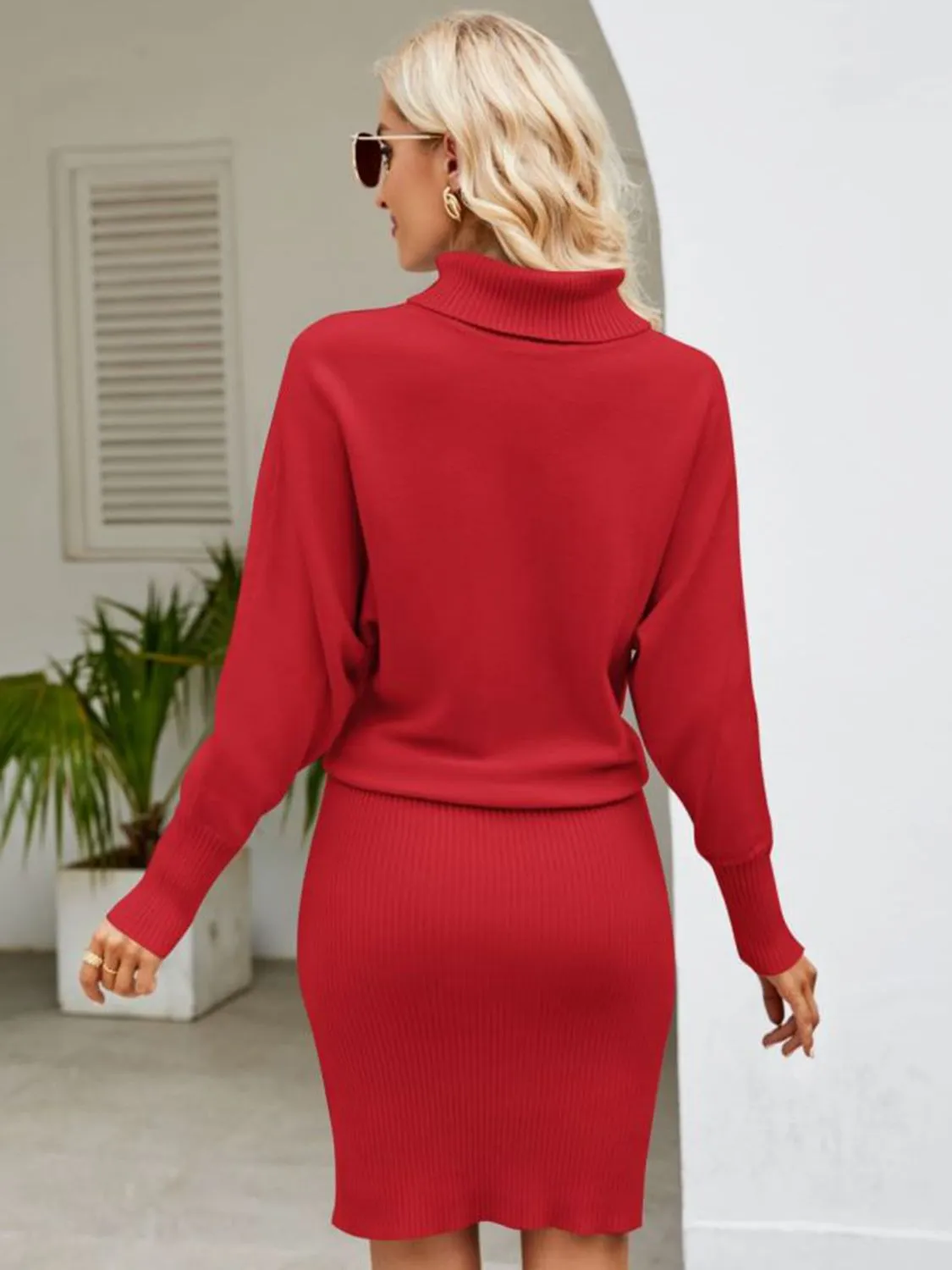 Sleigh Ride Sweater Dress