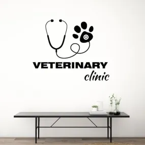 SnappySticker Pet Care Wall Sticker PVC Vinyl Easy to Stick (27 X 32)