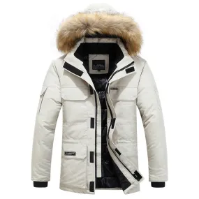 Stylish Hooded Insulated Winter Jacket