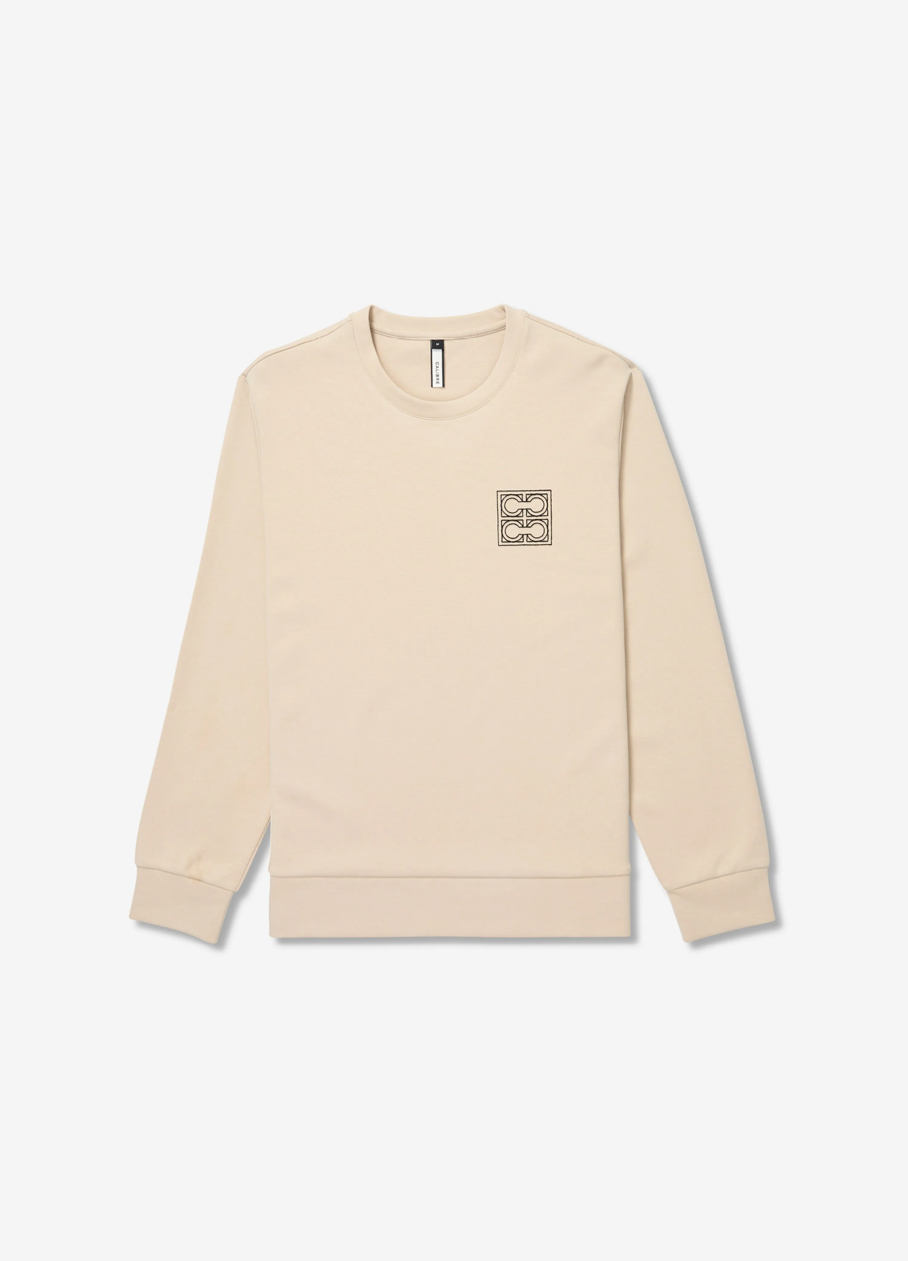 Tech Cotton Sweatshirt Sand