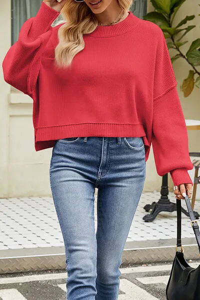 TEEK - Round Neck Angle Sweater