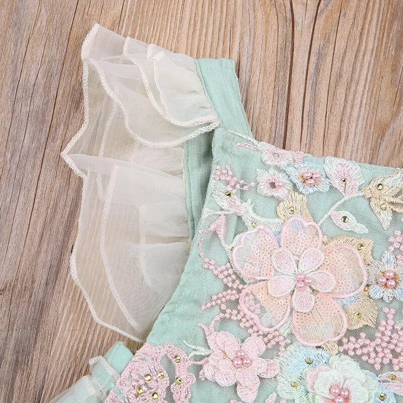 The Faith Hand-Embroidered Romper