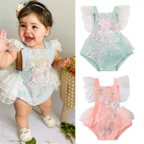 The Faith Hand-Embroidered Romper