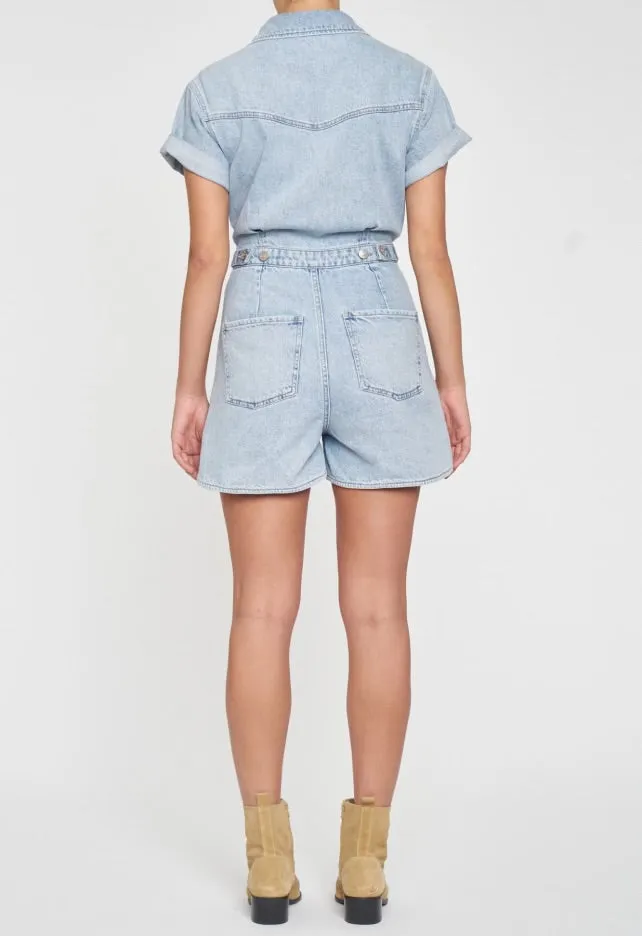Topanga Denim Romper