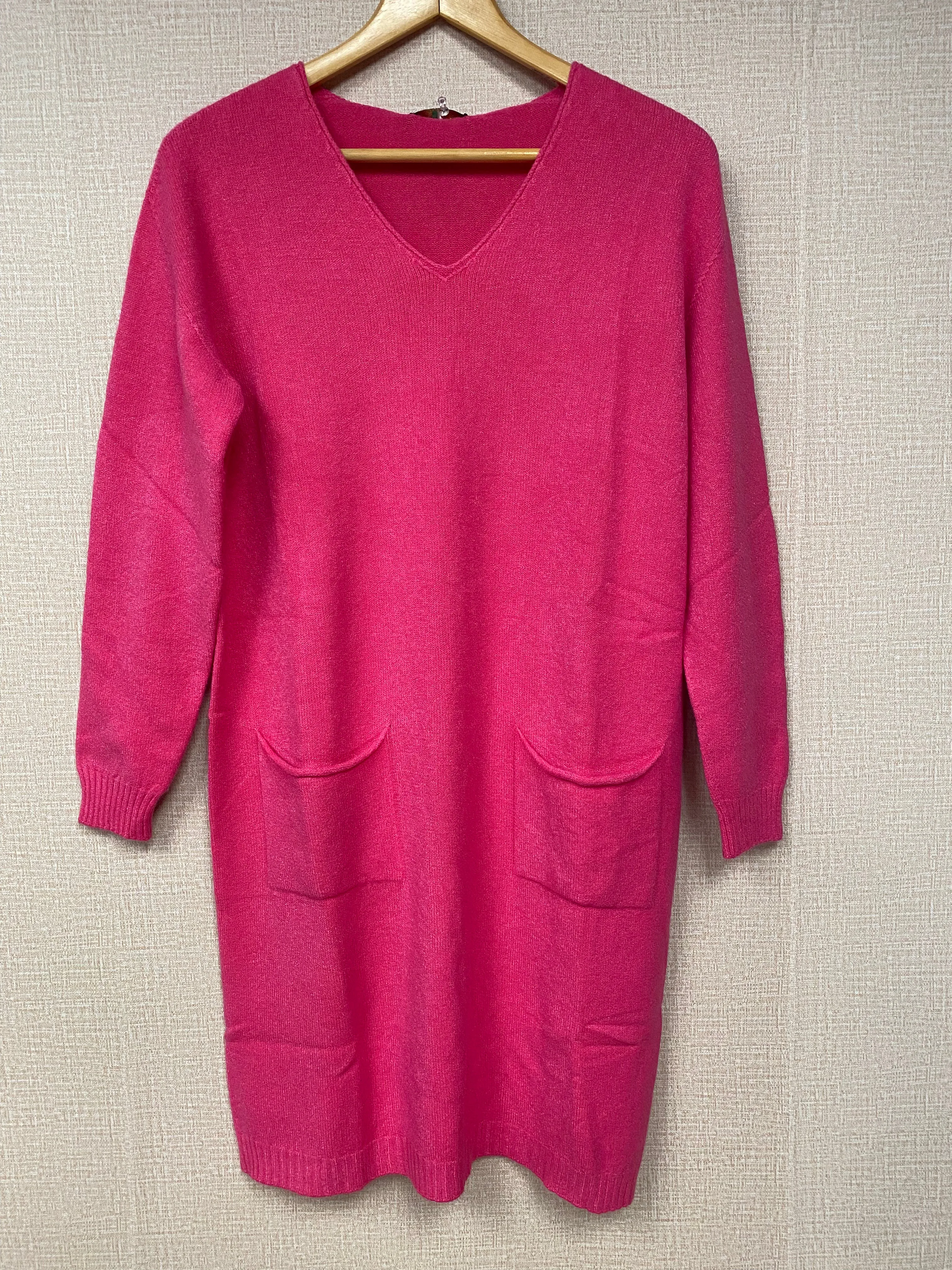 Two pocket Sweater Dres