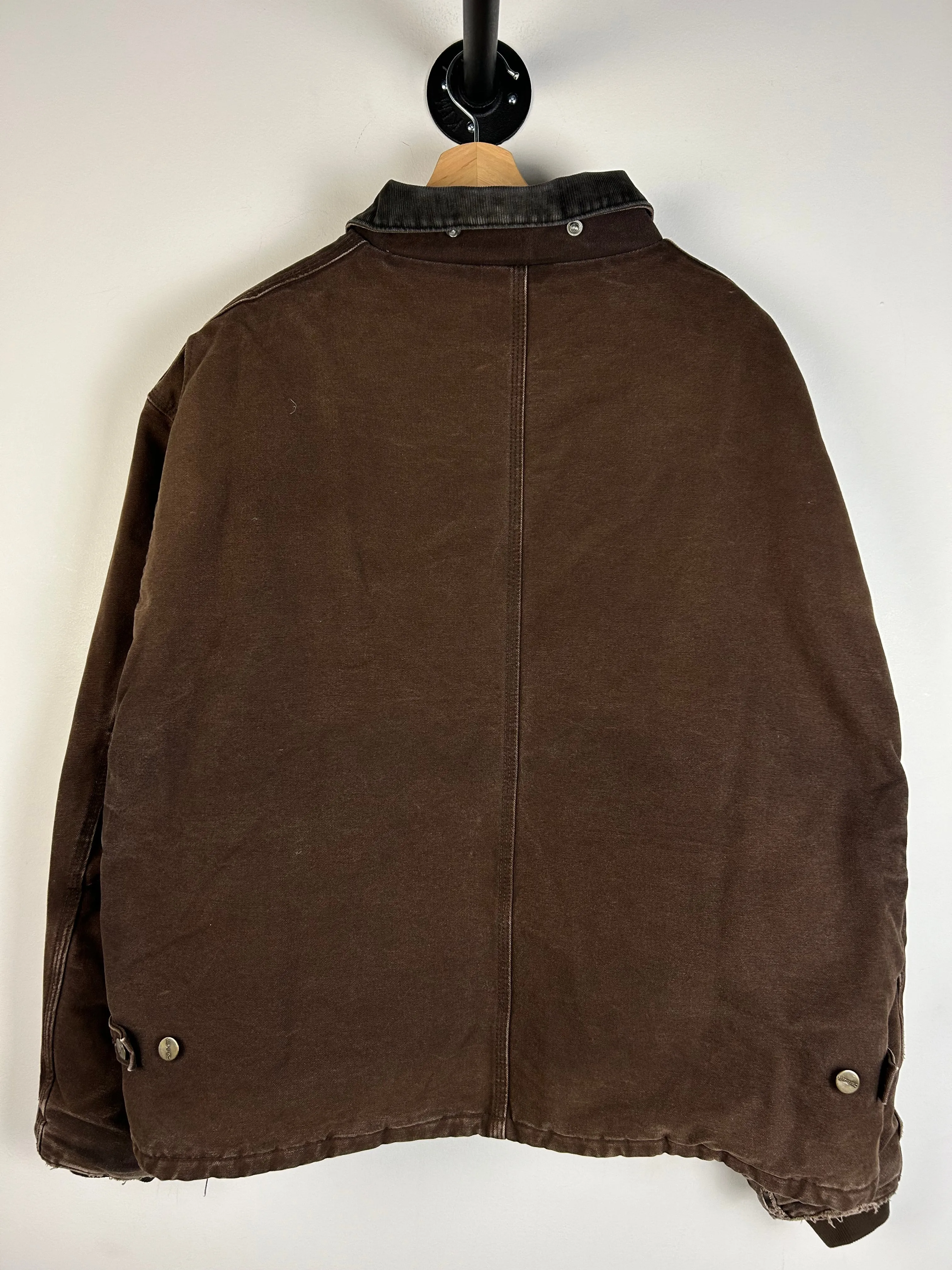 Vintage Carhartt Dark Brown Cropped Arctic J22DKB Jacket