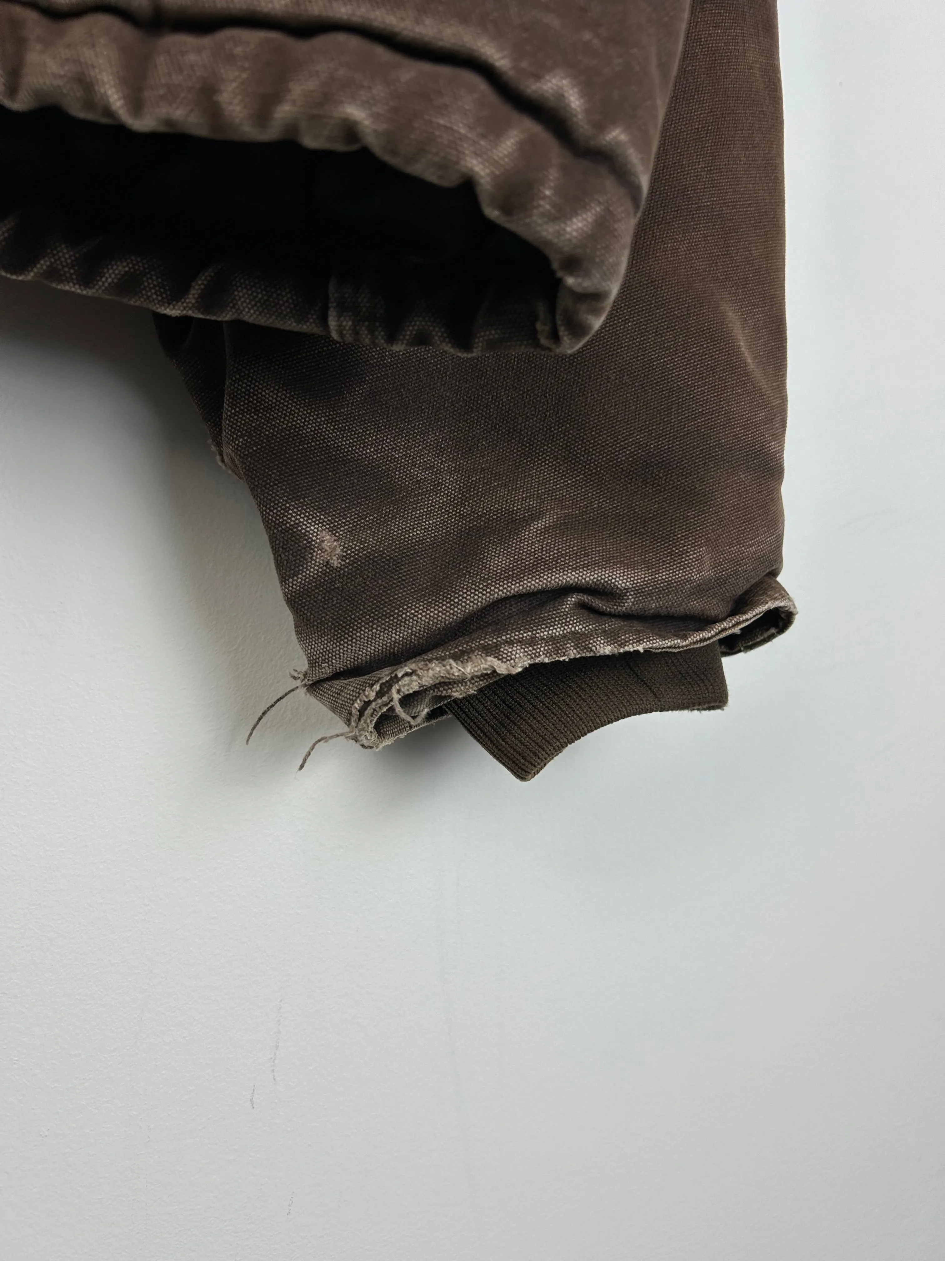 Vintage Carhartt Dark Brown Cropped Arctic J22DKB Jacket