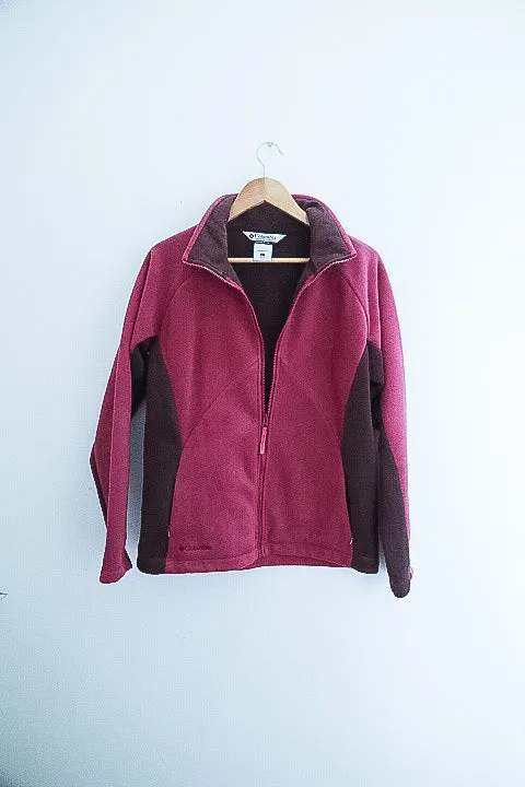 Vintage Purple Columbia Sportwear fleece large Jacket - Men's