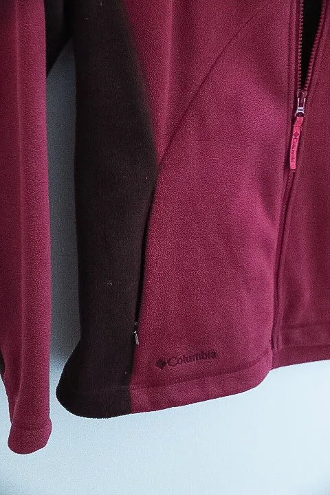 Vintage Purple Columbia Sportwear fleece large Jacket - Men's