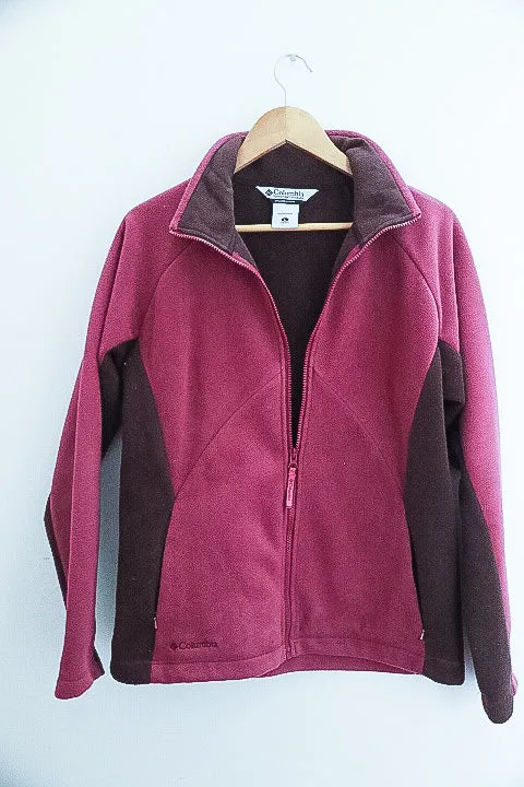 Vintage Purple Columbia Sportwear fleece large Jacket - Men's
