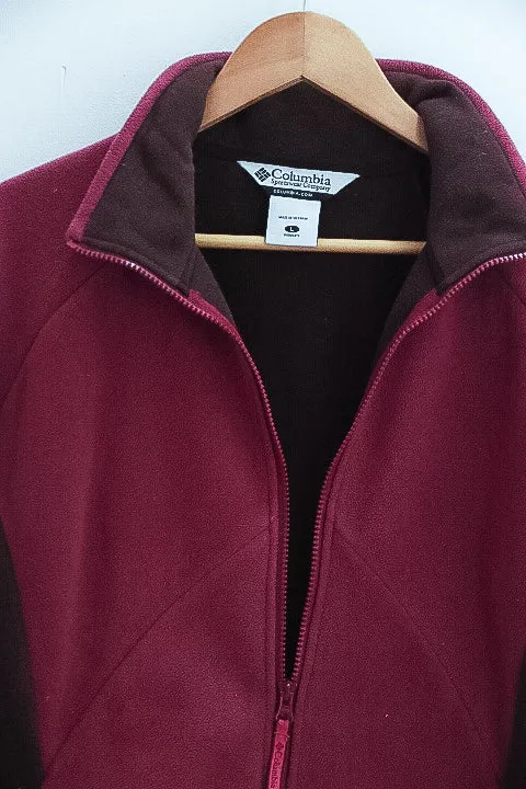 Vintage Purple Columbia Sportwear fleece large Jacket - Men's