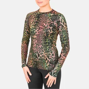 VOLCOM Women's V-Science Base Layer Crew - Acid
