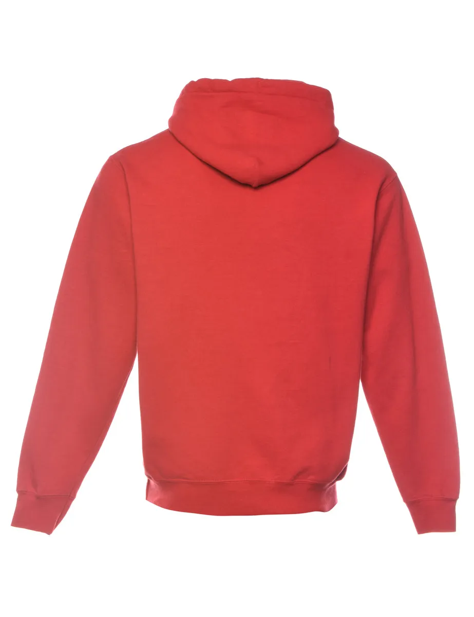 Volleyball Printed Hoodie - M