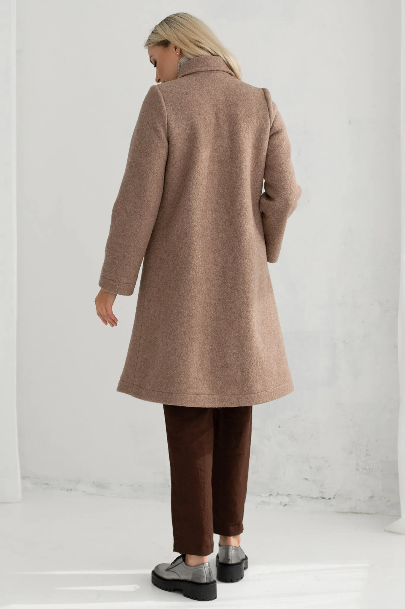 Warm wool coat Ellen