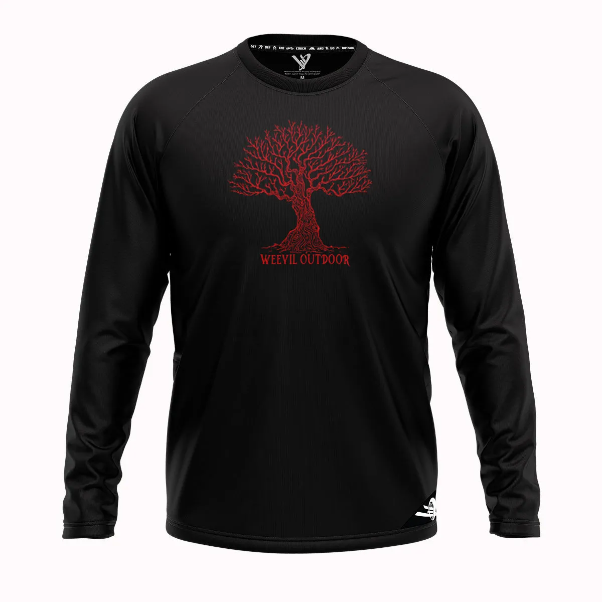 WICKER OAK T // BLACK