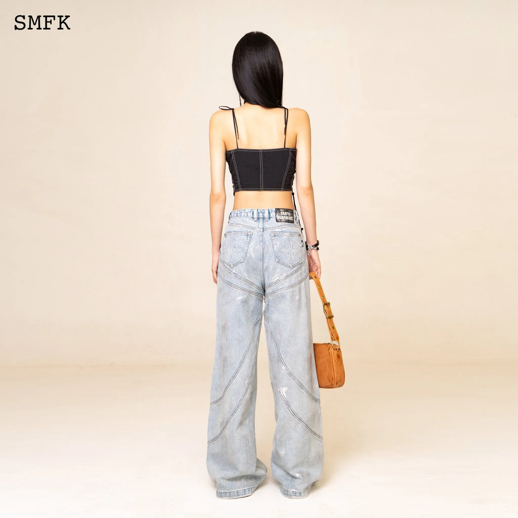 WildWorld Pheonix Loose Jeans Ocean Blue