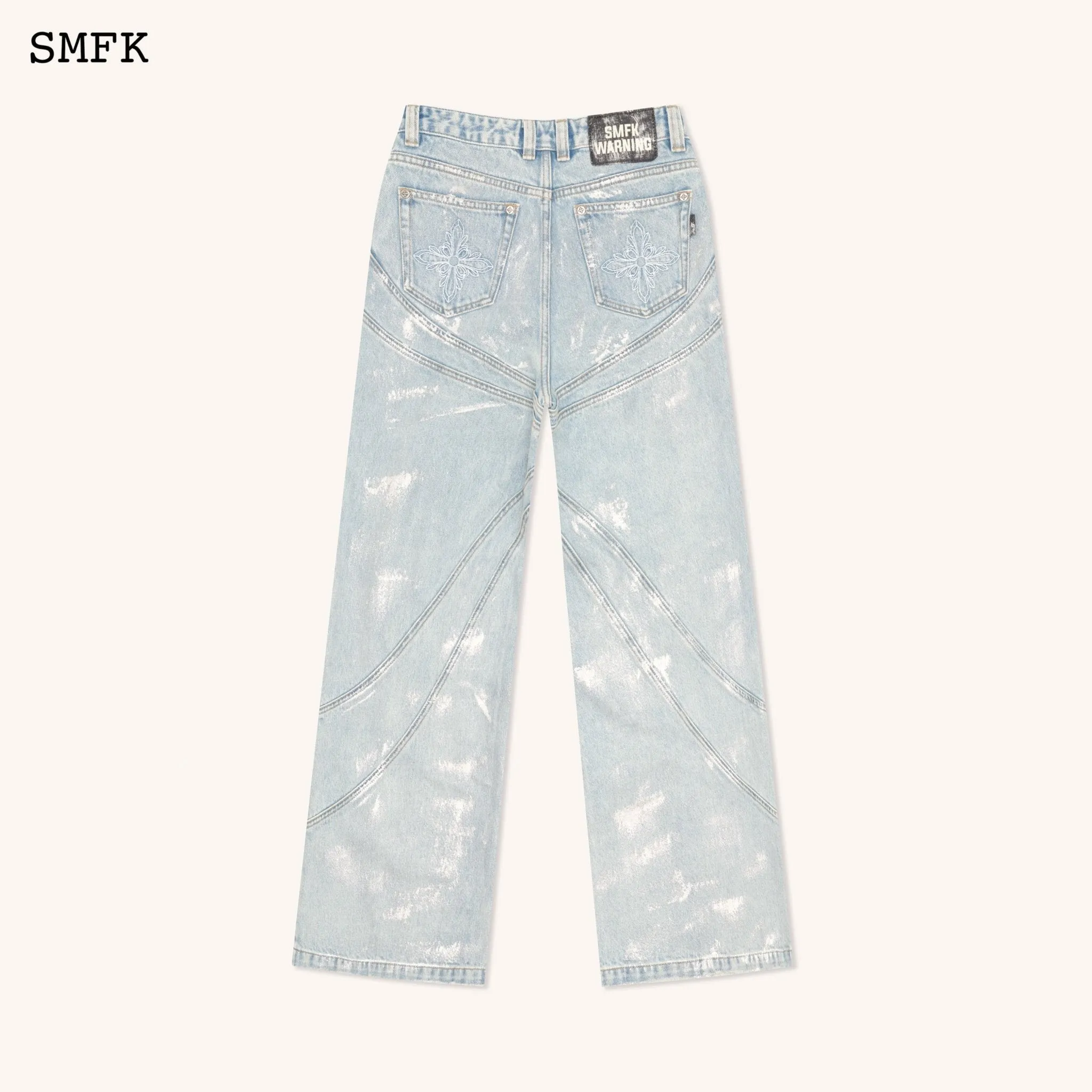 WildWorld Pheonix Loose Jeans Ocean Blue