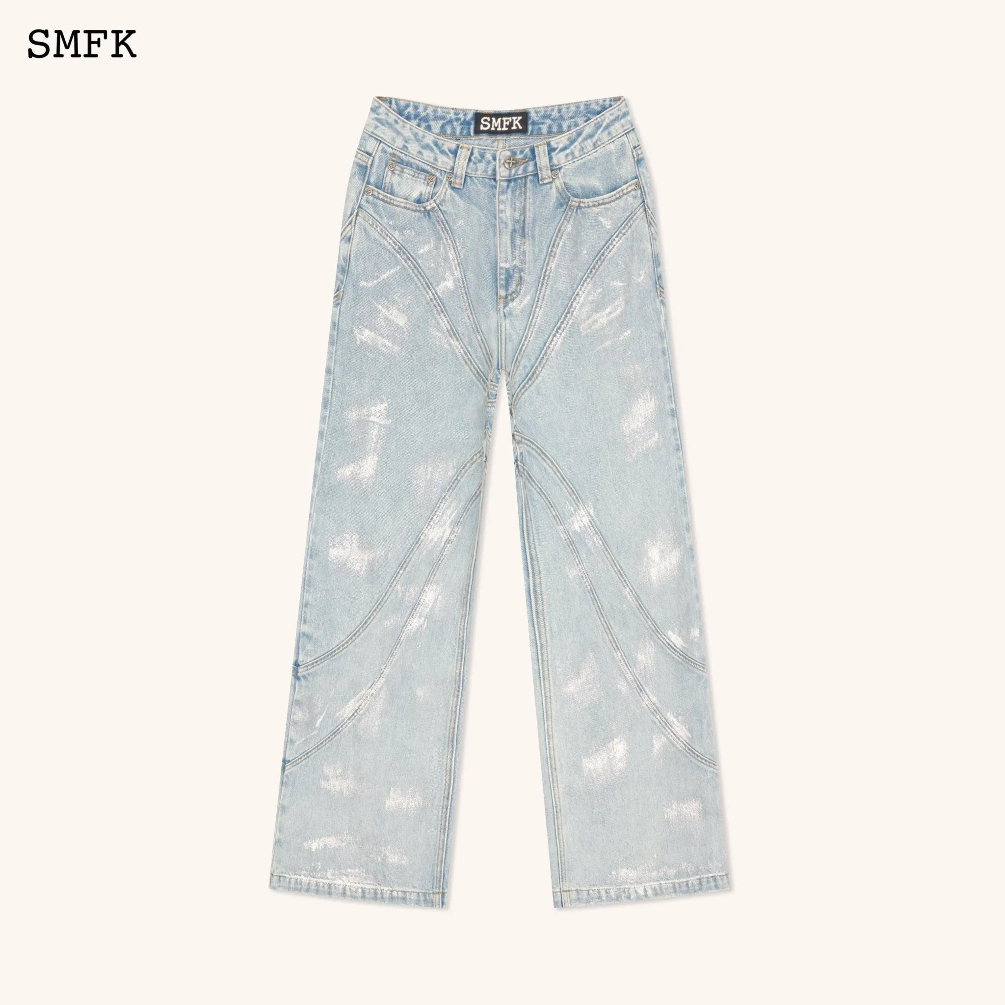 WildWorld Pheonix Loose Jeans Ocean Blue