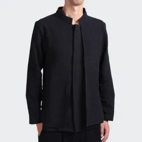 WLS Eiroh Two-Layer Long Sleeve Shirt Black