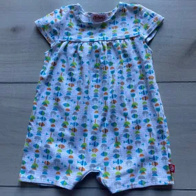 Zutano Fishy Pattern Romper